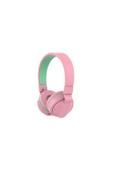 TELLUR Buddy Over-Ear Bluetooth Headphones, pink