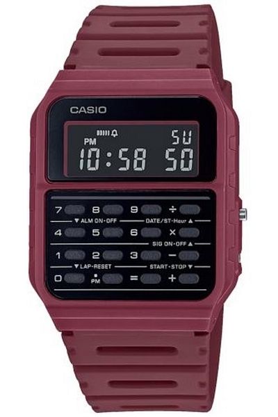 Casio Ceas Casio, Vintage Edgy Calculator CA-53-WF-4B