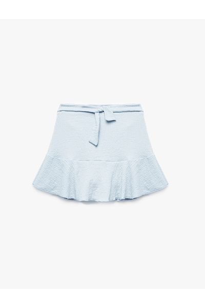 Koton Fusta scurtă plisată cu detaliu de curea