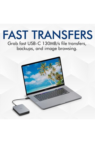 Lacie MDS USB-C Space Grey w/ Rescue 2TB