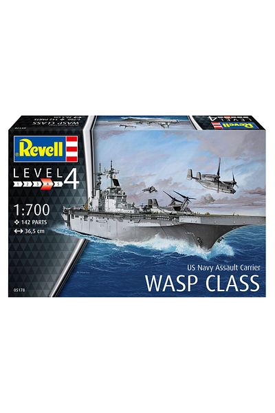 REVELL ماكيت يو إس نيفي أسوال كارير واسب كلاس 05178