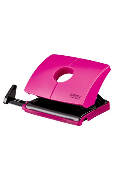 NOVUS Perforator de identificare color B216, 16 tab-uri roz