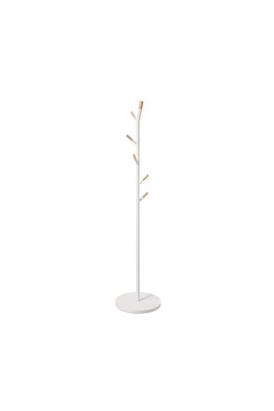 5 five simply smart Vejen Black coat hanger, metal, white, 40 x 175 cm