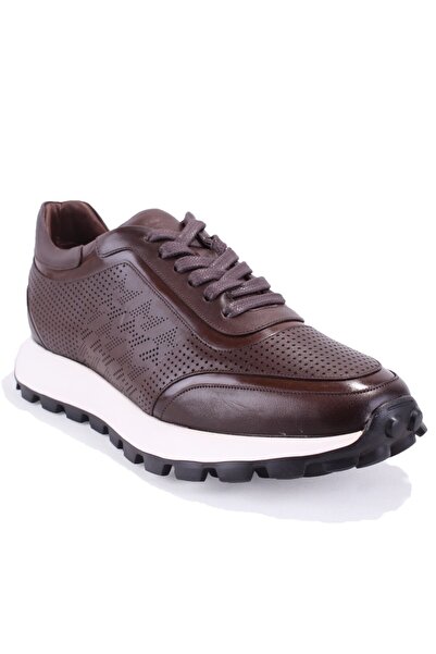 DAGOSTER Dma78-24210 Brown Orthopedic Daily Sports Men's Leather Shoes