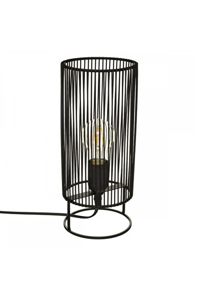 Atmosphera Créateur D'intérieur Επιτραπέζιο φωτιστικό Nora, μεταλλικό, μαύρο,...