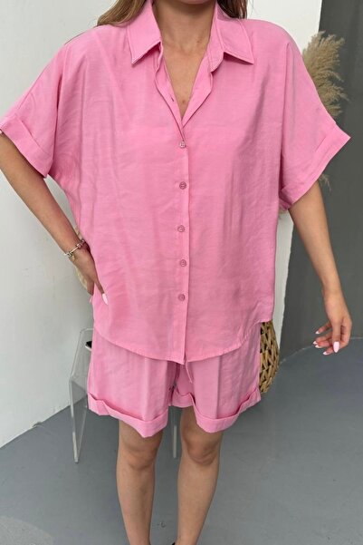 bb butik basic Costum Star cu pantaloni scurți largi ST2309