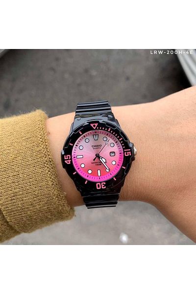 Casio Ladies watch, Casio, Collection LRW LRW-200H-4E