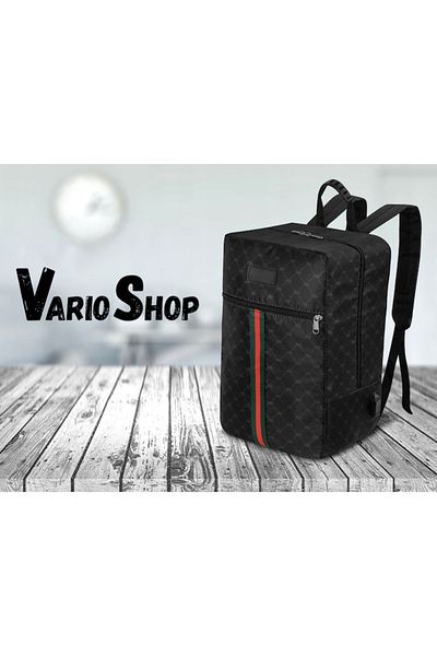 varioshop VarioShop® multifunctional backpack, Ideal for school, travel, airplane, hand luggage, Equipped with 1 c