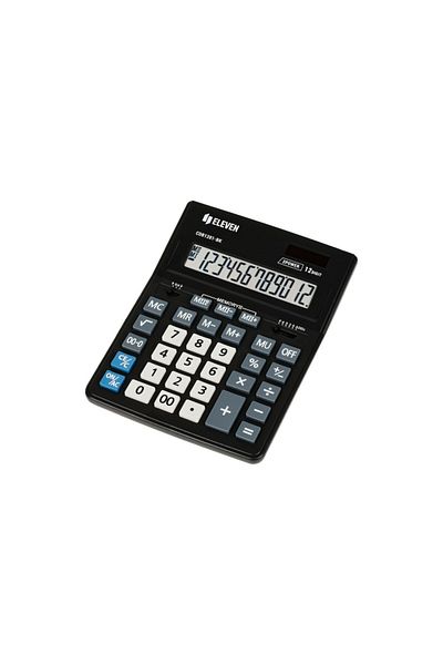 ELEVEN Desk calculator 12 digits, 205 x 155 x 35 mm, Eleven CDB1201-BK