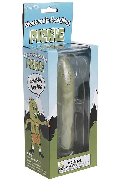 Brands For Less Archie McPhee Yodeling Pickle: A Musical Toy, Fun for All Ages, Hours of Mindless Entertainment