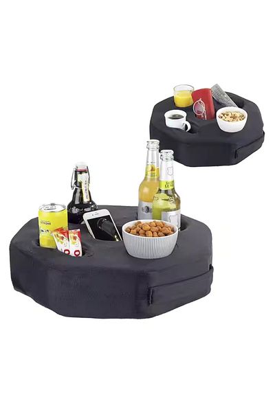 varioshop VarioShop® Cinematic Pillow, 5 Compartments, Ideal for drinks and snacks while watching