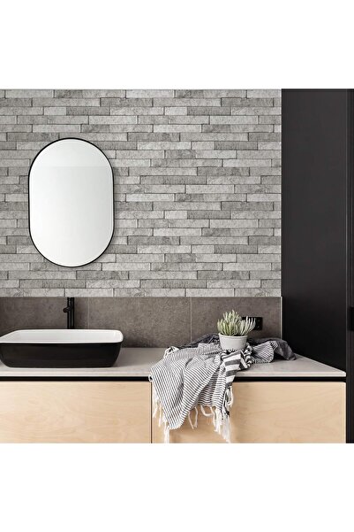 Rabadon Mutfak Tezgah Arası Kaplama Mermer Desenli Yapışkanlı Folyo Fayans Kaplama Sticker 60cm X 100cm