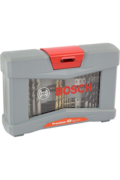 Bosch X-line Premium Delme Ve Vidalama Ucu Aksesuar Seti 49 Parça- 2608p00233