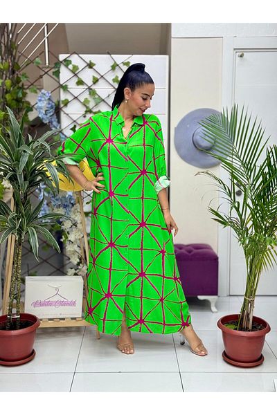 Punta Otantik Ece616109 Cotton Viscose Ece Dress