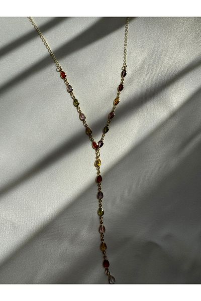 Petra Jeweils Damla Model Color Y Necklace