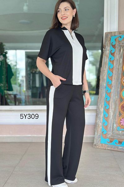 İnce Topuk مجموعة مشروط بسحاب 5y309