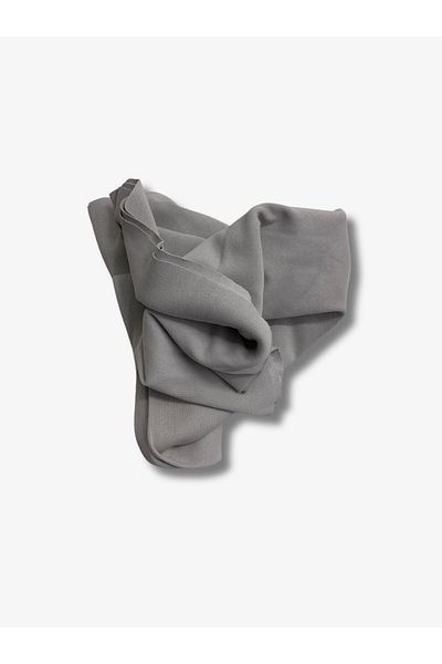 Yiğit Kumaş Ribana Fabric, Track 45X190 cm Gray