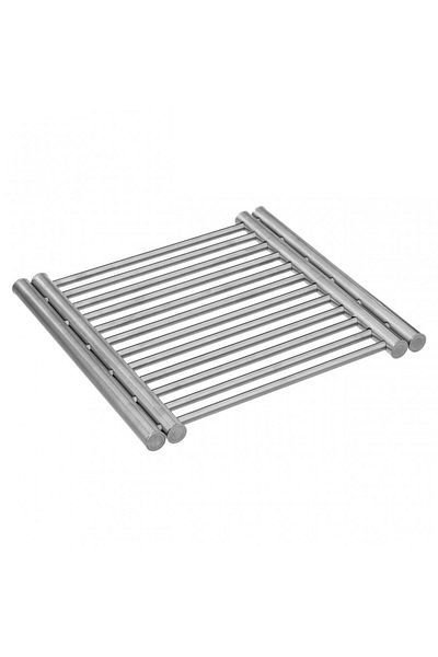5 five simply smart Aktal maxi hot pot stand, stainless steel, 28x50 cm