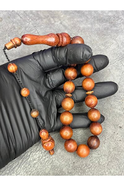 Mos Tespih Mărgele de rugăciune naturală de înaltă calitate din lemn de cămil...