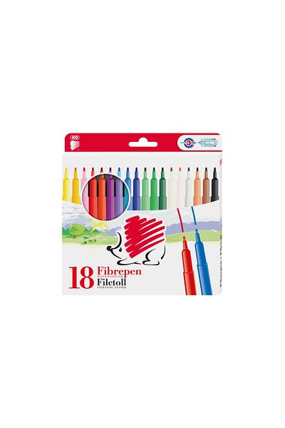 ACAR ARICILIK Carioca Ico Hedgehog 300 18 colors/set