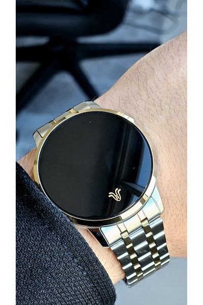 Raymond Rym-1120 Digital Men's Watch - Steel Case and Cord - 5 Atm - 2 Years Warranty