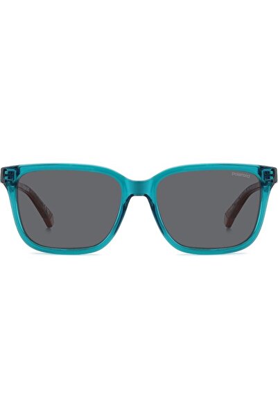 Polaroid Polarized Sunglasses Boys Polaroid PLD 8063/S TCF/M9, Plastic, Green, 49 mm