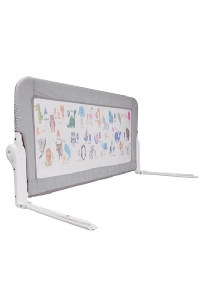 GUİMO Προστατευτικό Κάθισμα Κρεβατιού, Guimo, 90x48,5 cm, Διακόσμηση με Ζώα, Γκρι