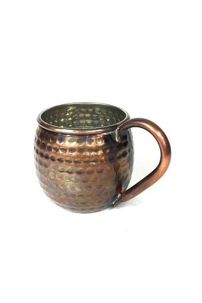 OEM Antique Copper Mug Handcrafted 360 ml CTR03