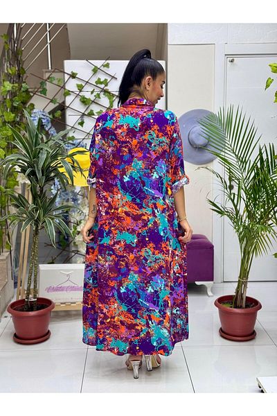 Punta Otantik Ece616104 Cotton Viscose Ece Dress