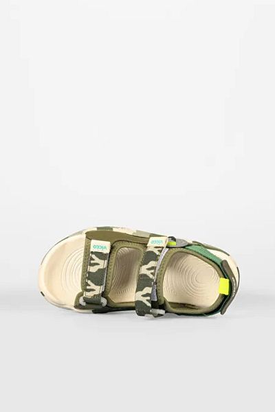 Vicco Tape Phlon Light Sole Velcro Children's Sandals Khaki