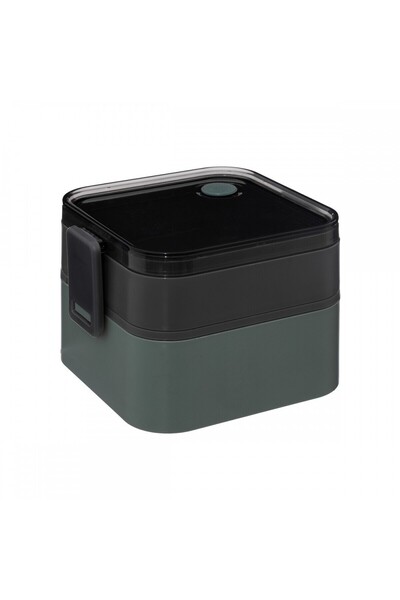 5 five simply smart Cutie de prânz Alfred, plastic fără BPA, verde, 14,2 x 11...