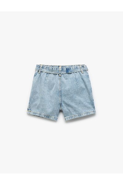 Koton Fusta scurtă din denim cu buzunar din bumbac