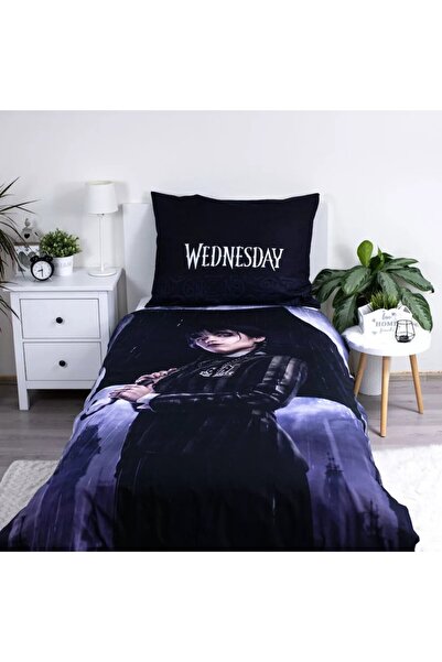 OEM Bed cover, Jerry Fabrics, Wednesday 140x200 cm 70x90 cm (Rain)