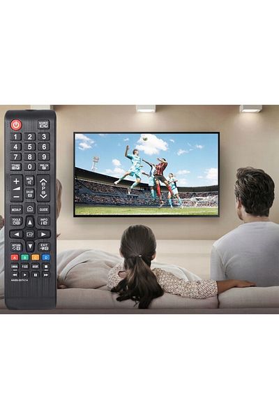 varioshop Telecomanda Universala Premium pentru Smart TV, AA59-00741A, Usor de Utilizat, Design Ergonomic, 17,