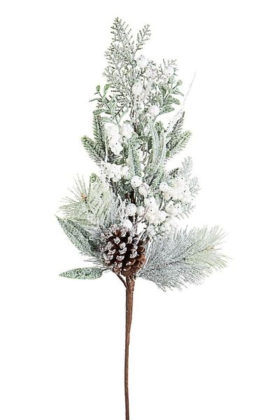 Bizzotto Artificial Branch with Pine and Cone Johann 25x29x60 cm