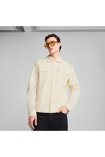 Puma Mmq Ripstop over Men's White Jacket