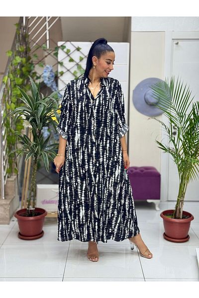Punta Otantik Ece616108 Cotton Viscose Ece Dress