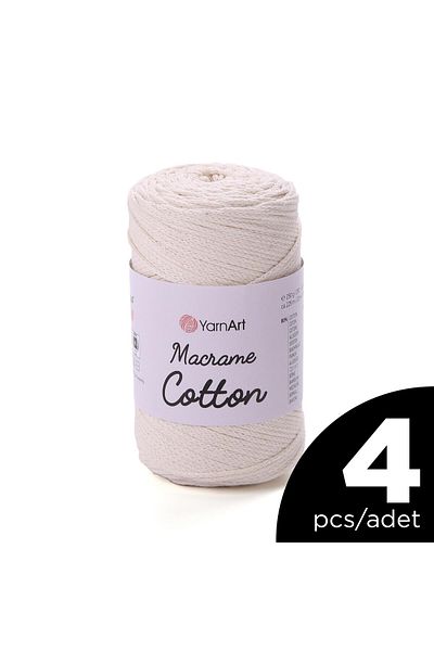 Yarnart Macrame Cotton - 752 - 4 Pieces