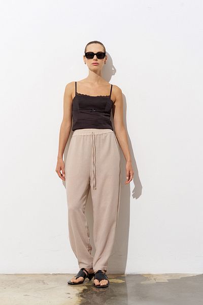 Merve DAĞLI Linna Linen Trousers