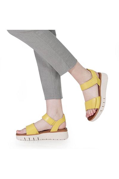Tamaris Comfort WOMEN'S SANDALS TAMARIS 88720 YELLOW