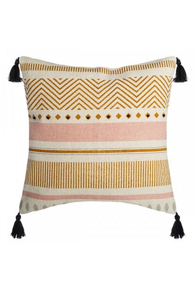 Atmosphera Créateur D'intérieur Pearl pillowcase, cotton, 40 x 40 cm