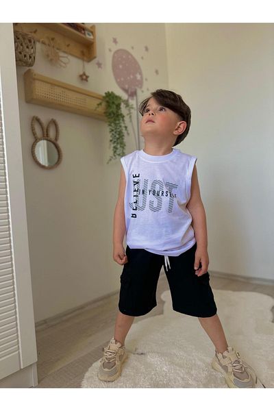 öykümgaleria Boy's Short Sleeve 3-Piece Suit