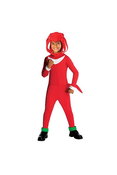 Sonic Knuckles costume, Sonic The Hedgehog for children 4-6 years 104-116 cm