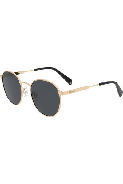Polaroid Ochelari de soare polarizați pentru bărbați Polaroid PLD 2053/S 2F7/M9, Metal, Auriu, 51 mm