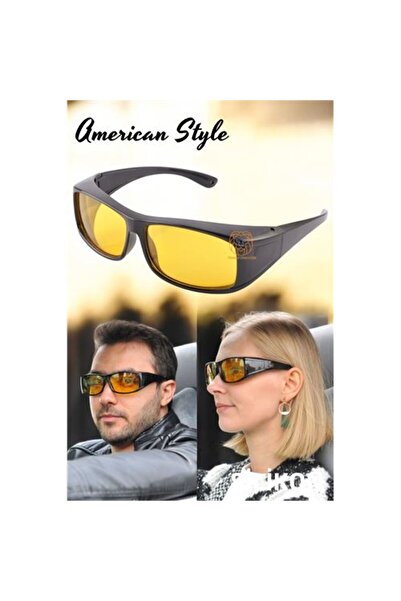 Skygo Güvenli Gece Sürüş Görüş Gözlüğü Sis Far Işık Önleyici Anti-Fog Gözlük