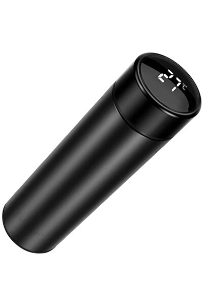 varioshop Termos smart cu afisaj LED VarioShop®, Afisarea Temperaturii, Pastreaza Bautura Fierbinte sau Rece