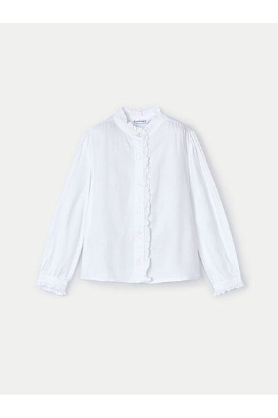 MAYORAL Girl Shirt 4105 White