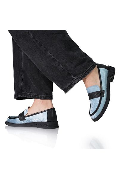 SCADO Pantofi Loafers Scado 2502207 BLEU