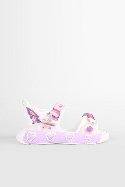 Vicco Label Lightweight Girls Preschool White Sandals