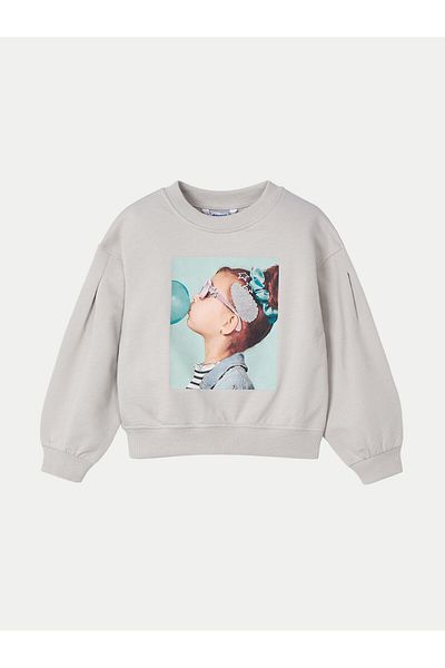 MAYORAL Girl Sweatshirt 3401 Gray